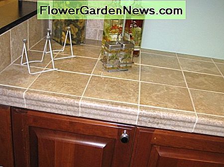 Gerade gelegte Fliese mit Straight-laid tile with