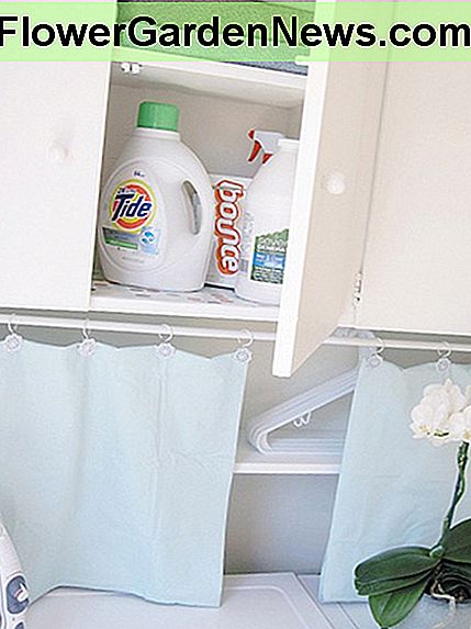 Houd rekening met de opslag van wasruimtes in uw ontwerpplannen. Allow for laundry room storage in your design plans.