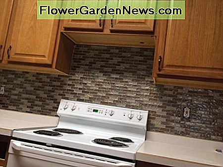 Nemt weekend køkken backsplash projekt Easy weekend kitchen backsplash project