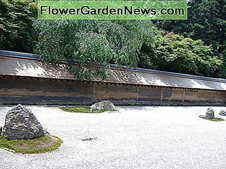 Zen Rock Garden at Ryoan-ji, Japan