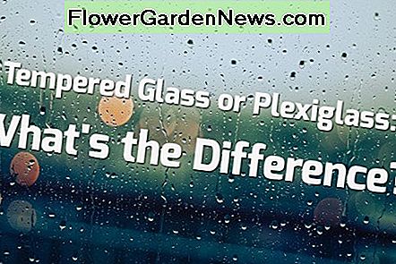 Plexiglas im Vergleich zu gehärtetem Glas