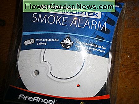 The new FireAngel smoke alarm still in its packaging