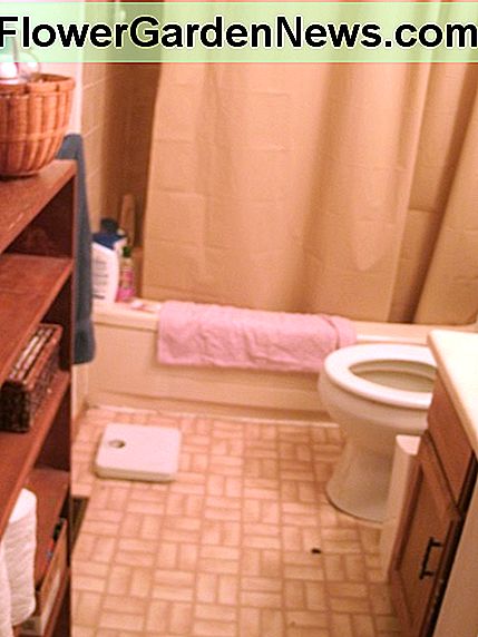 Opslag voor kleine badkamer