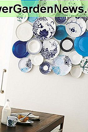 Dekorowanie talerzami: używanie talerzy do dekorowania ścian