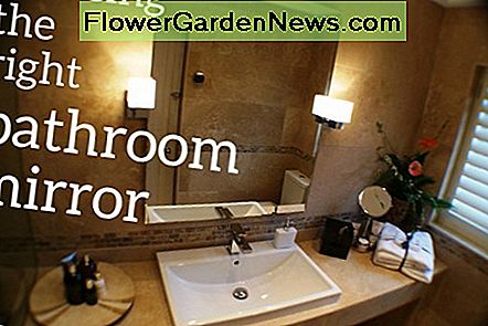 Dimensionering van de spiegel boven de ijdelheid van uw badkamer